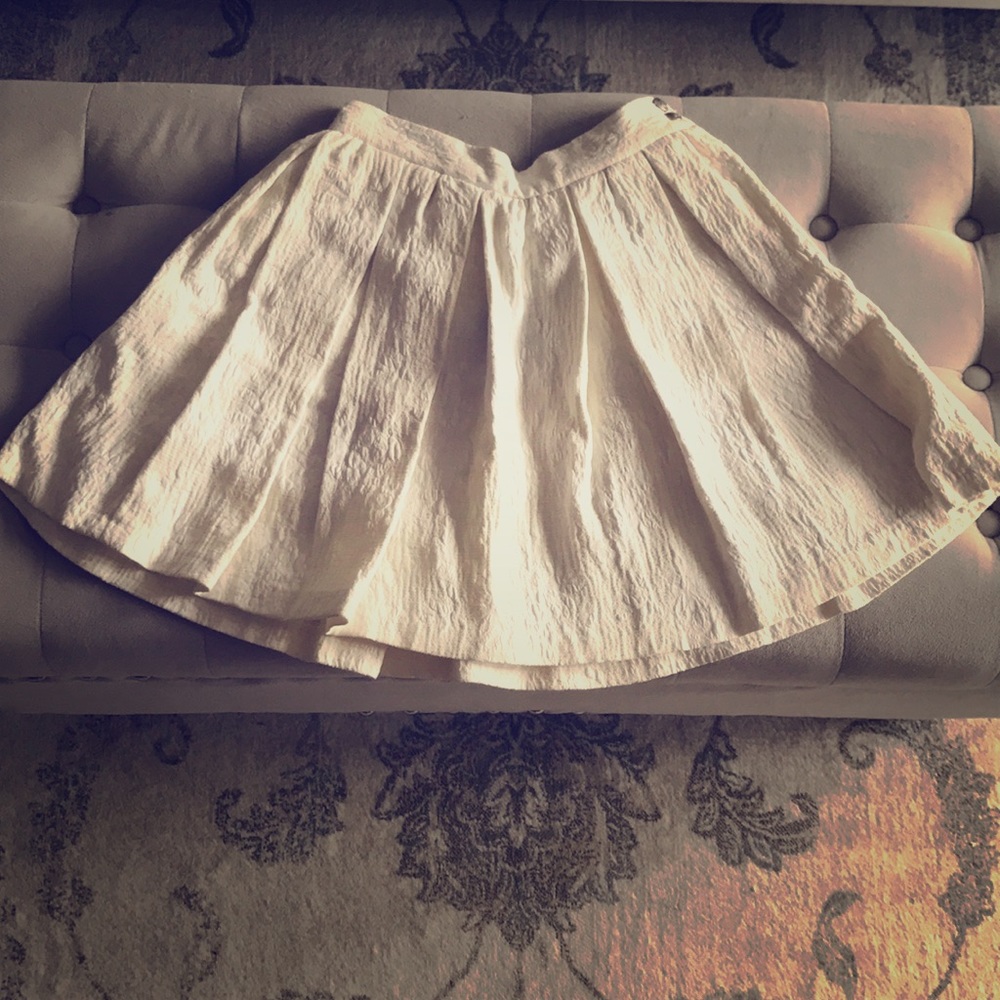 Zara pleated skirt